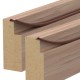 BROWN ADHESIVE RUBBER FOR DRAUGHT EXCLUDER DRAUGHT EXCLUDERS - RUBBER SEALS